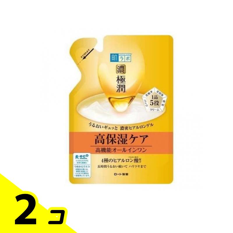 肌ラボ(肌研) 極潤パーフェクトゲル 80g (詰め替え用) 2個セット