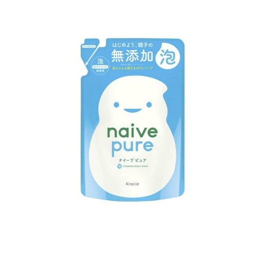 naive pure(ナイーブピュア) 泡ボディソープ 450mL (詰め替え用) naive pure(ナイーブピュア) 泡ボディソープ 450mL (詰め替え用)