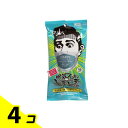 眠気スッキリ ギラギラ君 マスク用ウェットシート 15枚 4個セット(3)