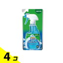 スクラビングバブル ガラスクリーナー 液体タイプ 400mL (詰め替え用) 4個セット