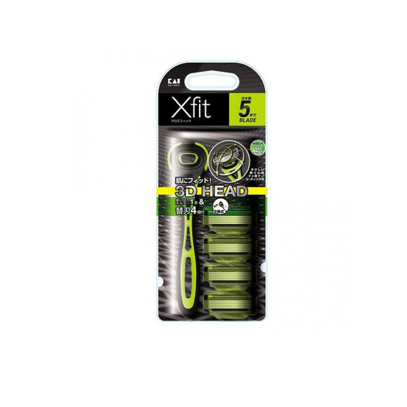 xfit(クロスフィット) 敏感肌用 1本 (替刃4コ入り)