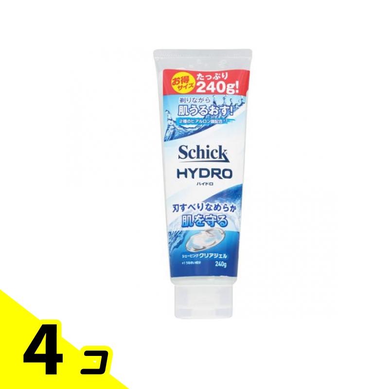 Schick(シック) ハイドロ シェービングジェル 240g 4個セット