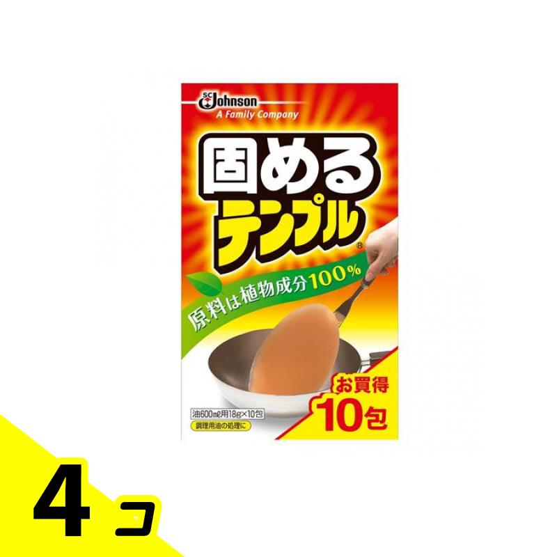 ジョンソン 固めるテンプル 10包 4個セット