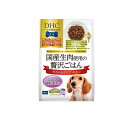 DHC 犬用 国産生肉使用の贅沢ごはん やわらかタイプ チキン シニア 700g(4)