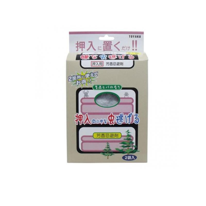 置くだけで嫌な虫逃げる 押入用 50g (×2袋)