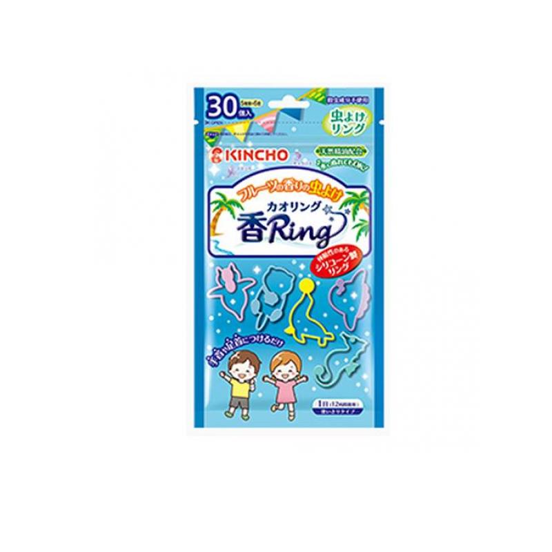 KINCHO 虫よけ カオリング(香Ring)V 30個入 (ブルー)