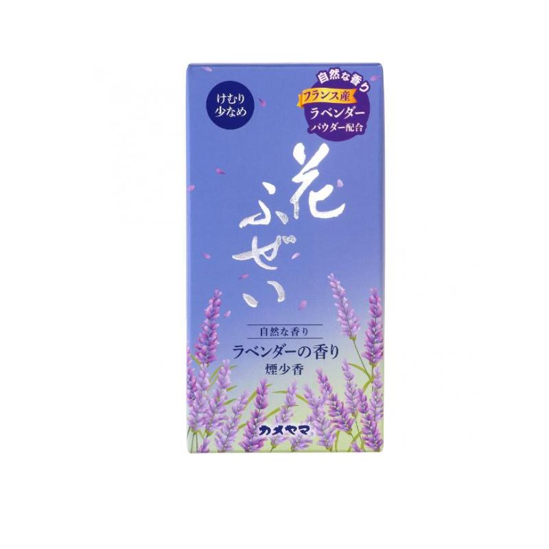カメヤマ 線香 花ふぜい ラベンダー 煙少香 100g
