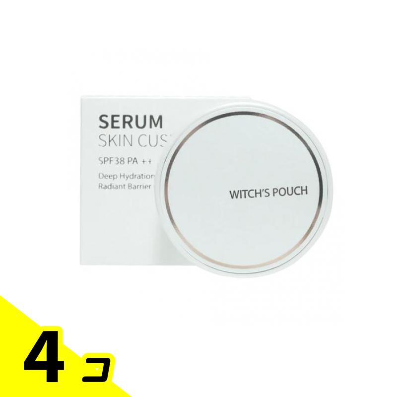 Witch’s Pouch(ウィッチズポーチ) セラムスキン クッションファンデーション 21ライトベージュ 15g 4個セット