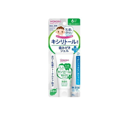 和光堂 にこピカ 歯みがきジェル 無香料 30g 和光堂 にこピカ 歯みがきジェル 無香料 30g