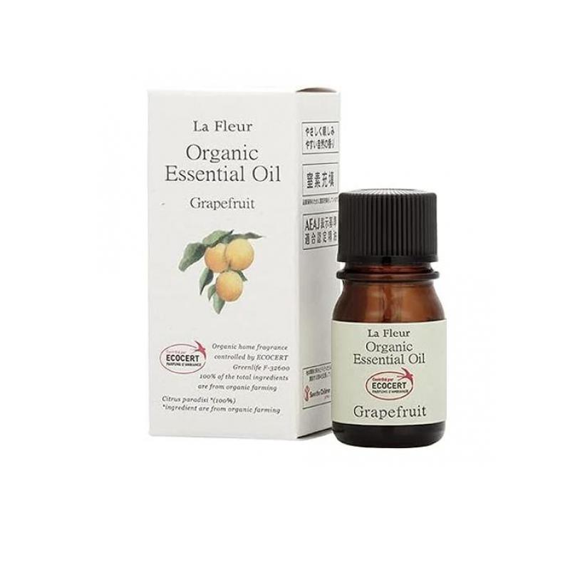 LaFleur(ラ・フルール) オーガニックエッセンシャルオイル グレープフルーツ 3mL