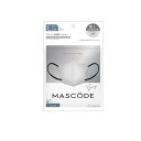 MASCODE マスコード 3Dマスク L 06グレー×ブラック紐 7枚入
