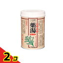 入浴剤 オリヂナル薬湯 ヒバ 缶入 750g 2個セット