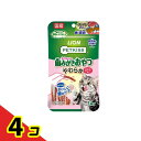 PETKISS(ペットキッス) 猫用 ネコちゃんの歯みがきおやつ やわらか まぐろ味 14g 4個セット