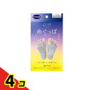 ドクターショール めぐっぱ 足指オープナー 23-25cm グレー 1足入 4個セット