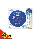 ソフティモ メイク落としシート(ホワイト) 52枚 (詰め替え用) 4個セット