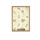 ディズニー専用 ジグソーパズル 108ピース用パネル 18.2× 25.7cm (木調ライトブラウン)(3)