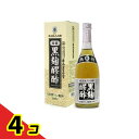 ヘリオス酒造 黒麹醪酢 無糖 720mL 4個セット