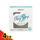 ピジョン ベビー透明ソープN 全身用石けん 90g× 1個入 4個セット