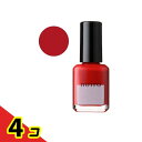 noiro(ノイロ) ネイルカラー プロフェッショナルライン P001 深いレッド 11mL 4個セット