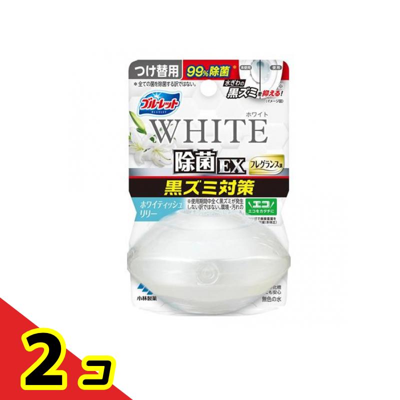 液体ブルーレットおくだけ除菌EXフレグランス ホワイティッシュリリー つけ替用 67mL 2個セット