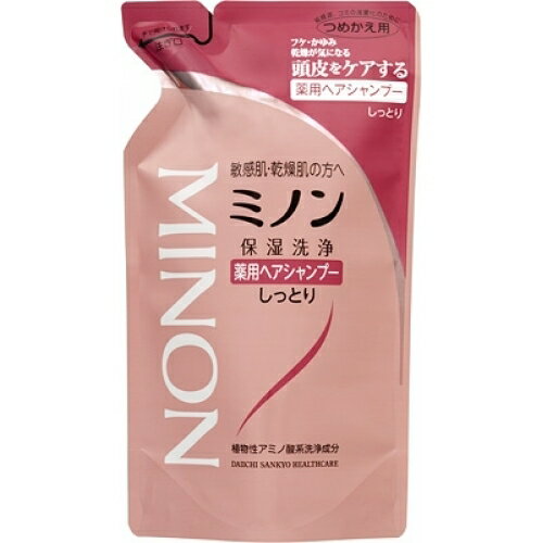 ミノン薬用ヘアシャンプー詰替え　380ML