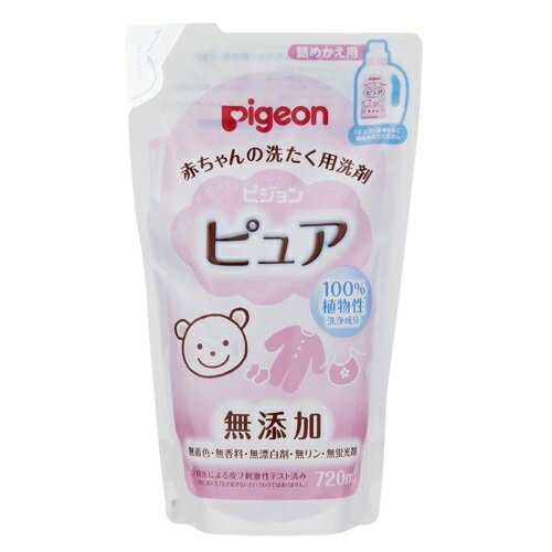 赤ちゃんの洗たく用洗剤ピュア詰めかえ用　720mlのサムネイル