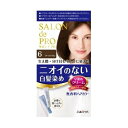 サロンドプロ　無香料ヘアカラー　早染めクリーム（白髪用）6＜ダークブラウン＞1剤40g・2剤40g