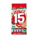 6枚 プロテイン15ウエハース カカオ味×10個(4)