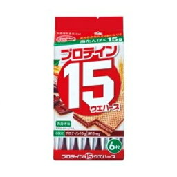 6枚　プロテイン15ウエハース　カカオ味×10個