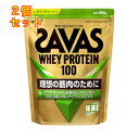 ザバス ホエイ プロテイン 100 抹茶風味 980g×2個