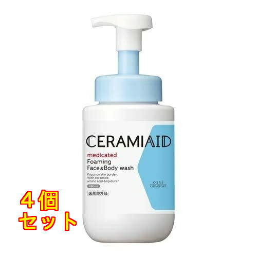 セラミエイド 薬用 フェイス＆ボディウォッシュ 本体 480ml×4個