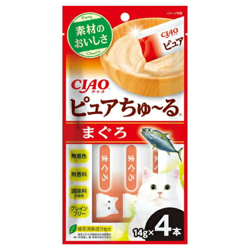 いなば CIAO ピュアちゅ～る まぐろ 14g×4本×6個