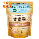 きき湯 重曹カルシウム炭酸湯 花の香り 360g×12個