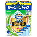 スクラビングバブル トイレスタンプ 最強抗菌 エレガンスフラワーの香り 付け替え ジャンボパック 38g×4本入