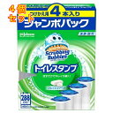 スクラビングバブル トイレスタンプ フレッシュソープの香り 付け替え ジャンボパック 38g×4本入×4個