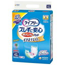 ライフリー ズレずに安心 紙パンツ用 パッド 42枚入×3個(4)