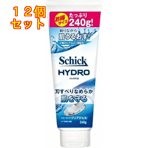 【送料込】 シック Schick ハイドロシェービングジェル 240G ×3個セット