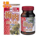 オリヒロ 梅肉エキス粒 90g×3個