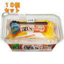 抗菌深いいおべんとうカップ 深型 ジャンボスクエア 4色 22枚入×10個