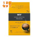 UCC ゴールドスペシャルプレミアム ワンドリップコーヒー ナッツビート 7杯分×12個(4)