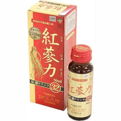 紅参力 紅参ドリンク32 50mL