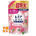 P&G レノア 超消臭 1WEEK みずみずしく香るフローラル&ピーチの香り 詰め替え 超特大 1380mL×6個