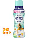 レノア 煮沸レベル超消臭 抗菌ビーズ 部屋干し用 花とおひさまの香り 本体 420mL×2個