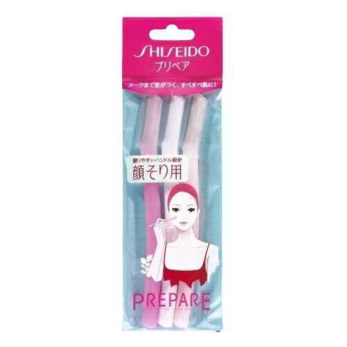 プリペア顔そり用L 3本