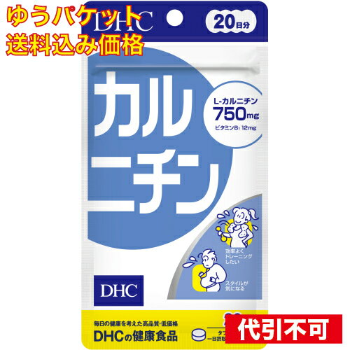 【ゆうパケット送料込み】DHC　カルニチン　20日 4511413404096