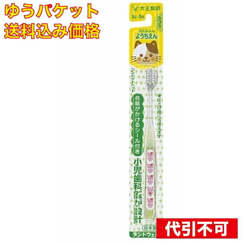 【ゆうパケット送料込み】歯医者さんようちえん　ふつう　1本