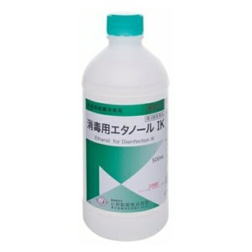 【第3類医薬品】　小堺製薬　消毒用エタノールIK 500ml