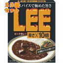 グリコ ビーフカレーLEE 辛さ10倍 180g×20個