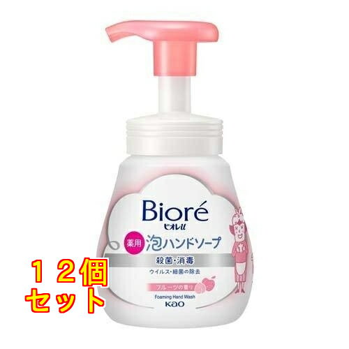 ビオレu 泡ハンドソープ フルーツの香り ポンプ 240ml×12個