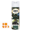 エステー トイレの消臭力スプレー 消臭芳香剤 トイレ用 炭と白檀 365mL×5個